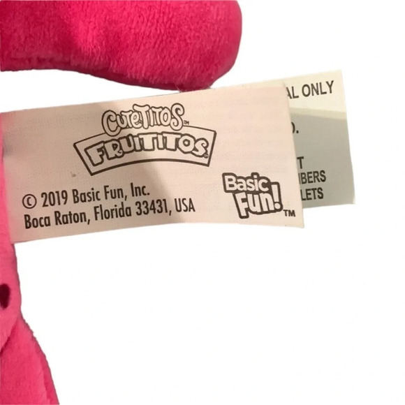 Cutetitos Fruititos Lemurito Berriti Pink Plush Stuffed Toy Pink green Scented - Picture 4 of 4